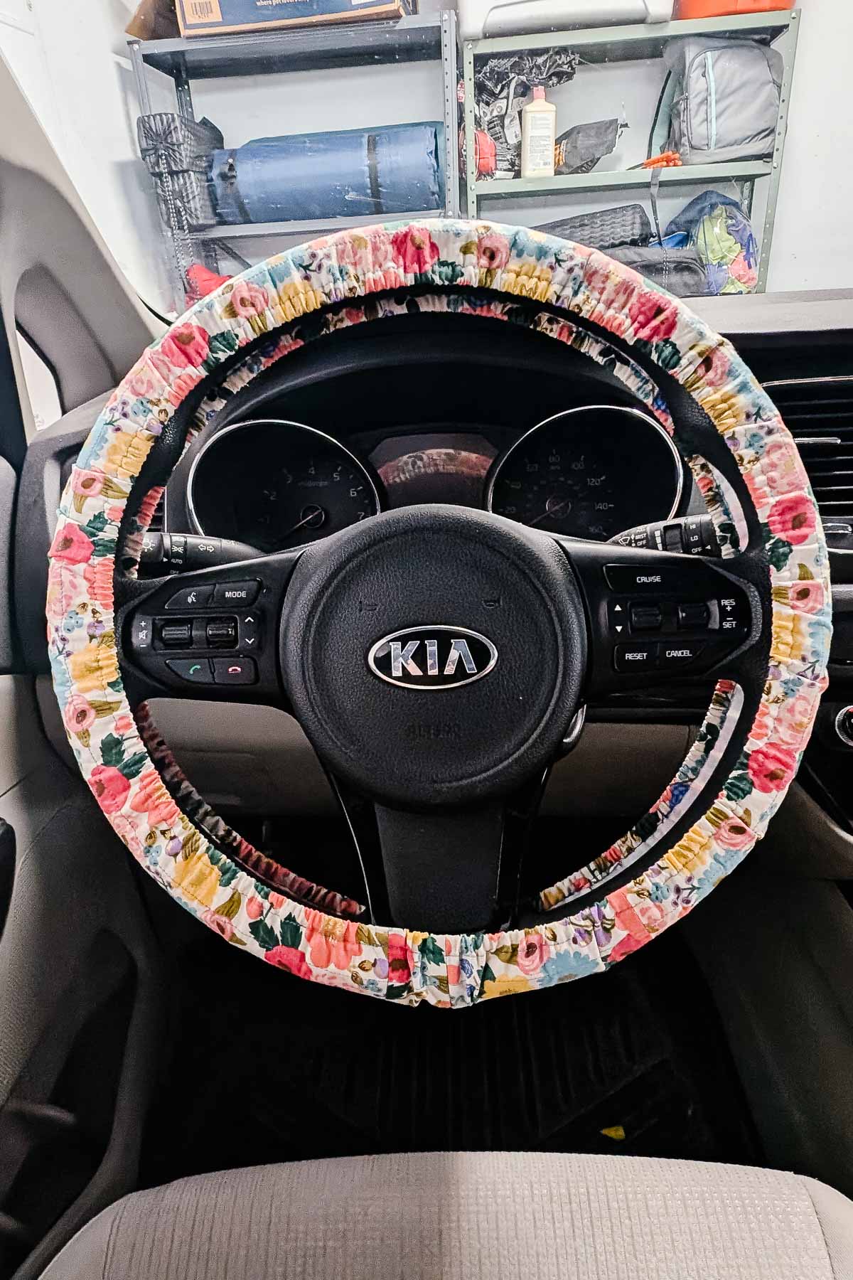 how to sew a steering wheel cover