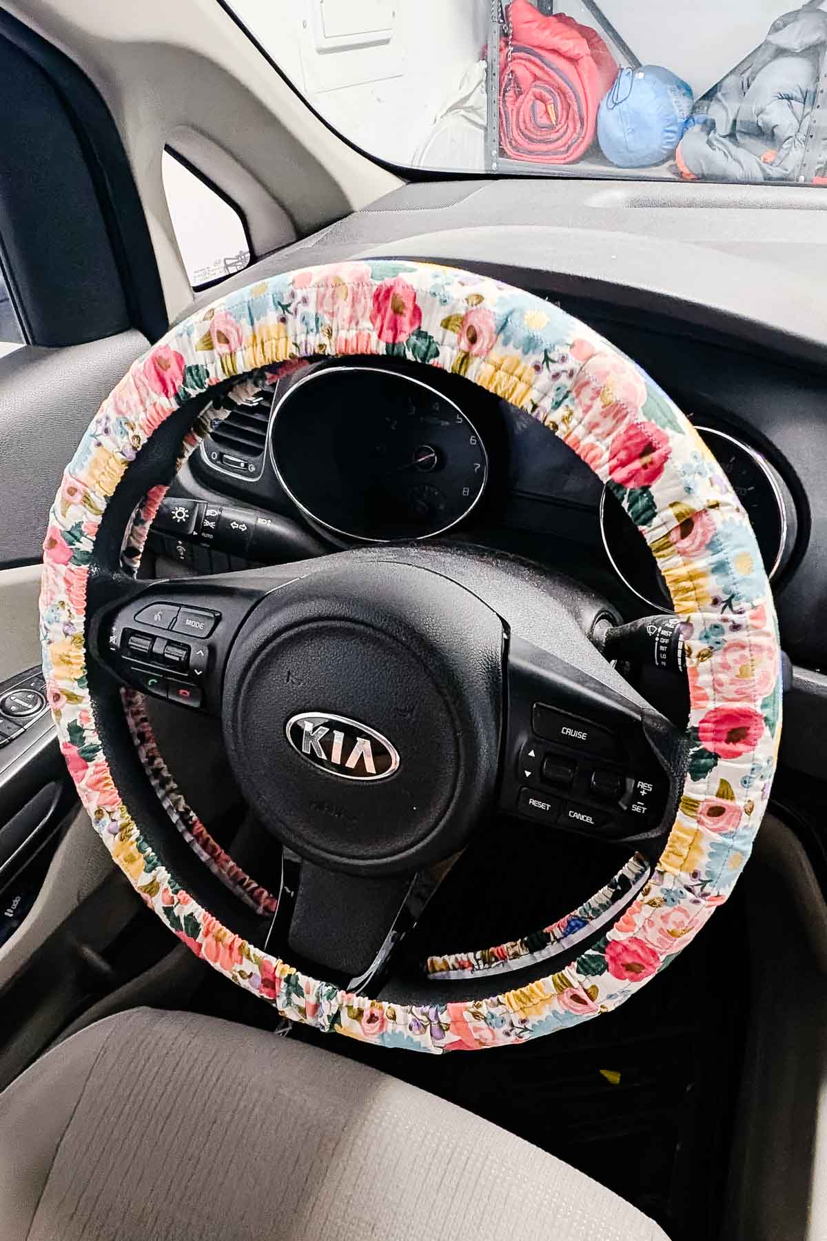 how to sew a steering wheel cover
