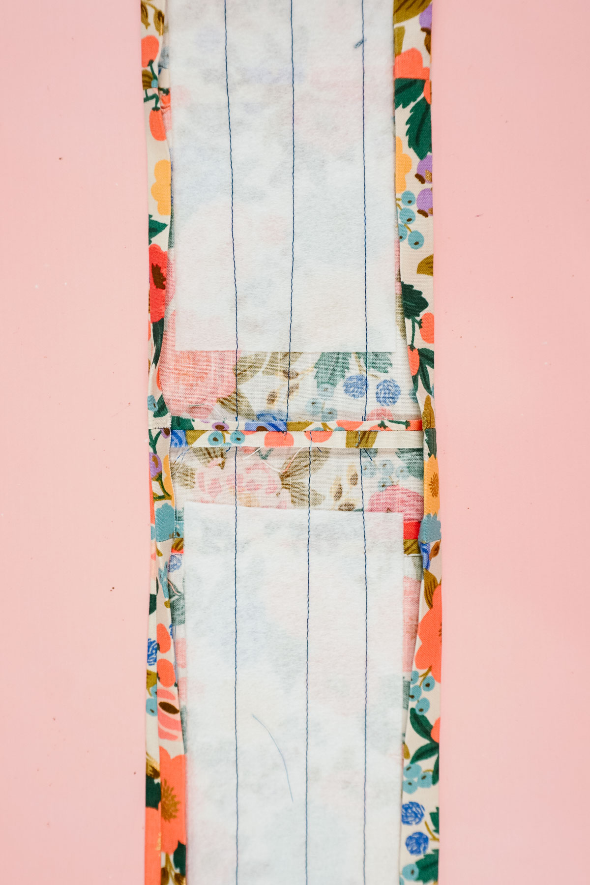 sew short ends together