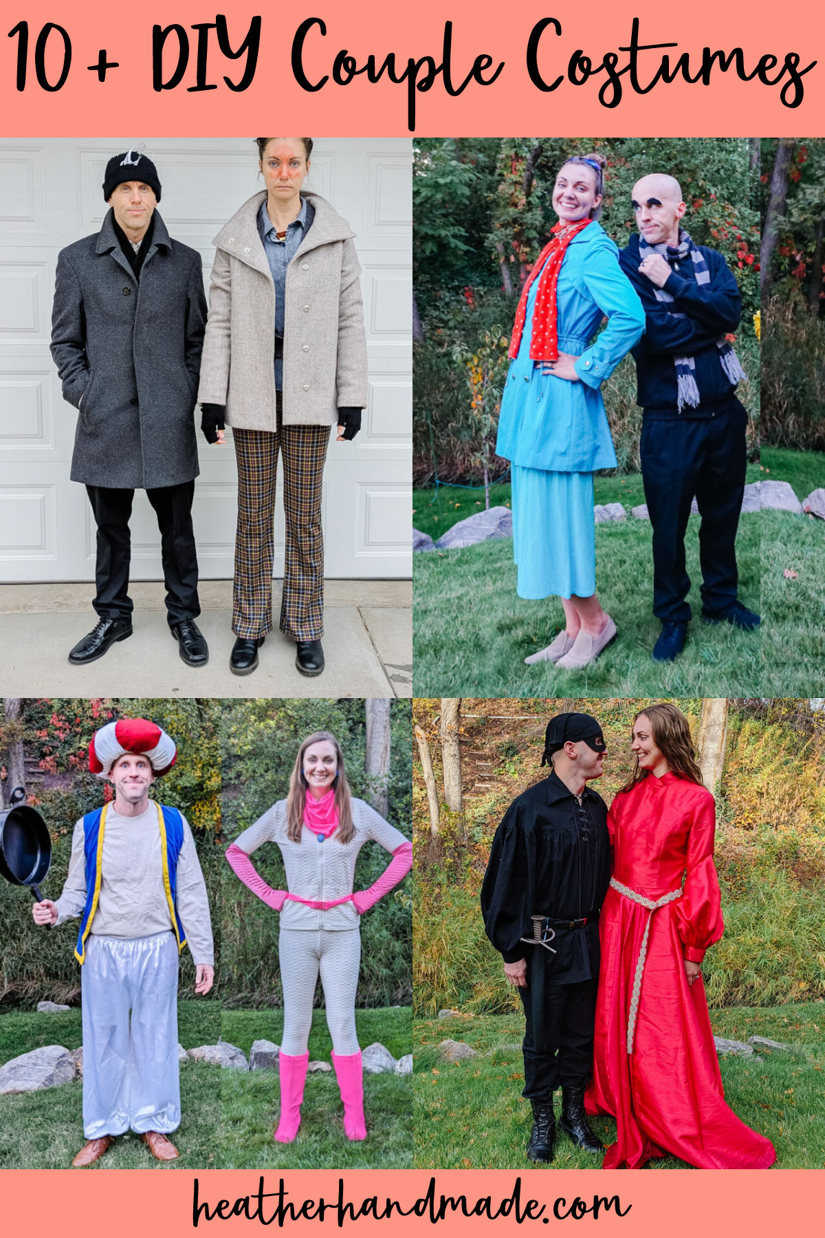 DIY Couple Costumes for Halloween