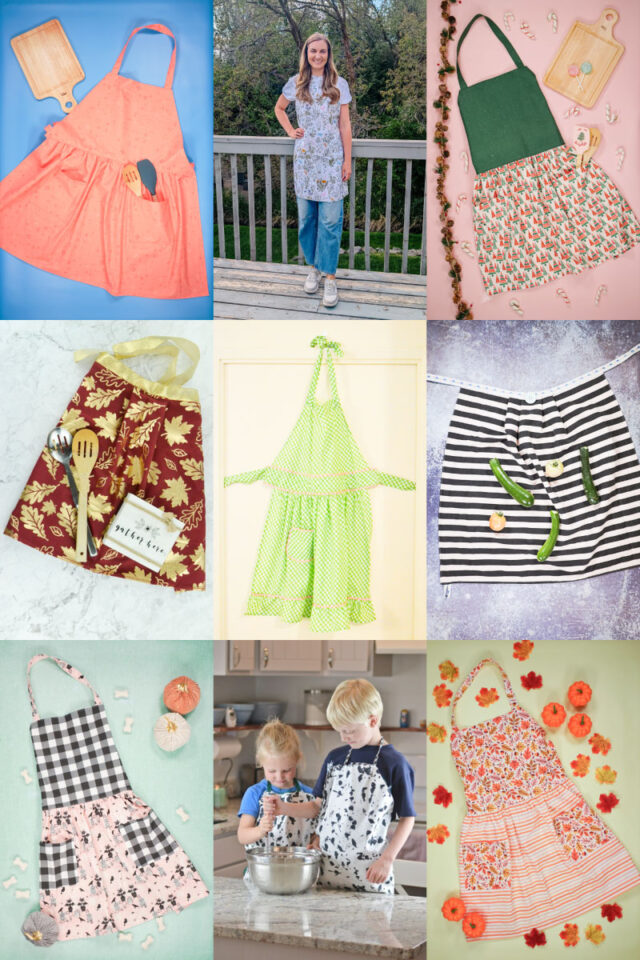 20 Free Apron Patterns and Tutorials