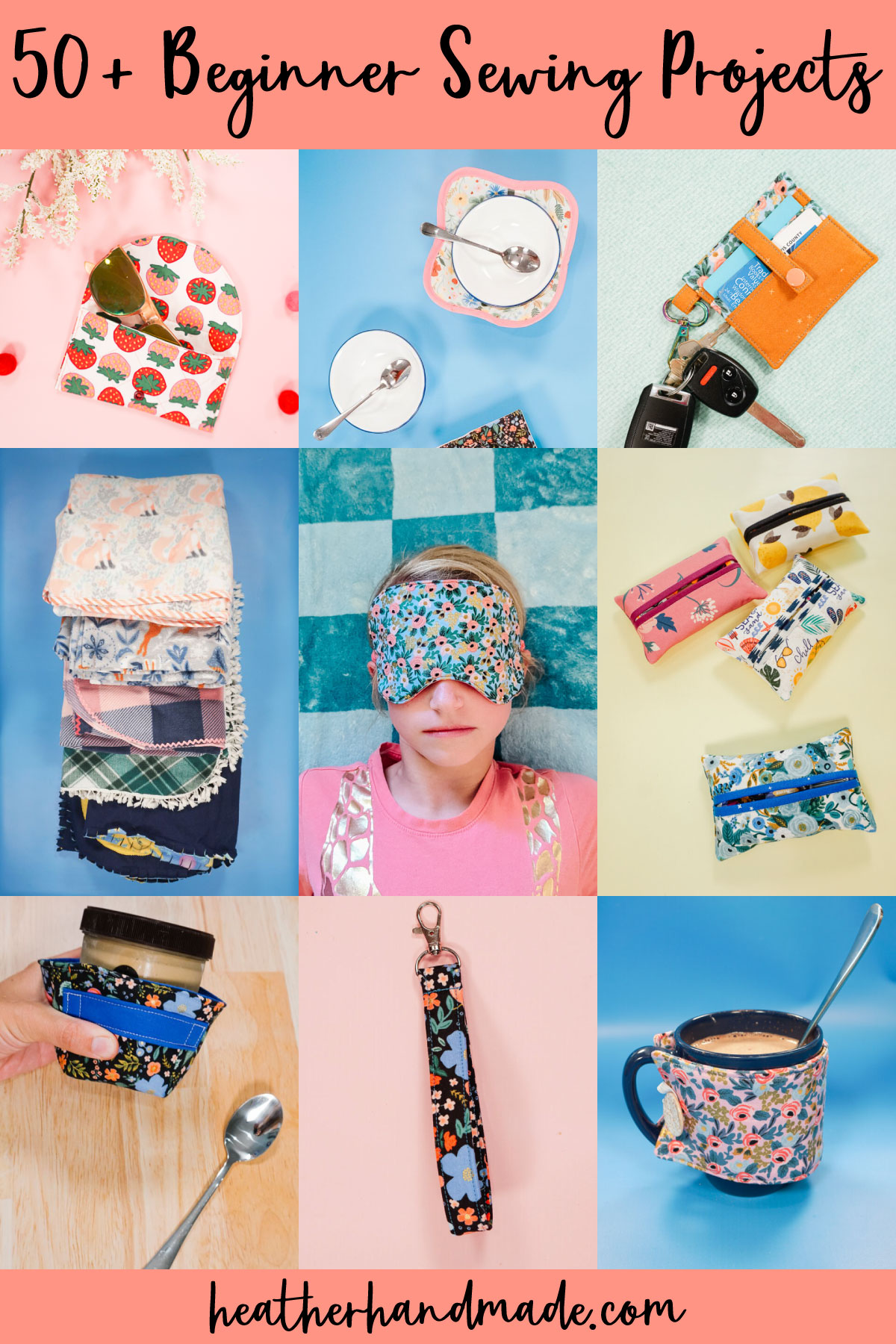52 Fun and Easy Beginner Sewing Projects