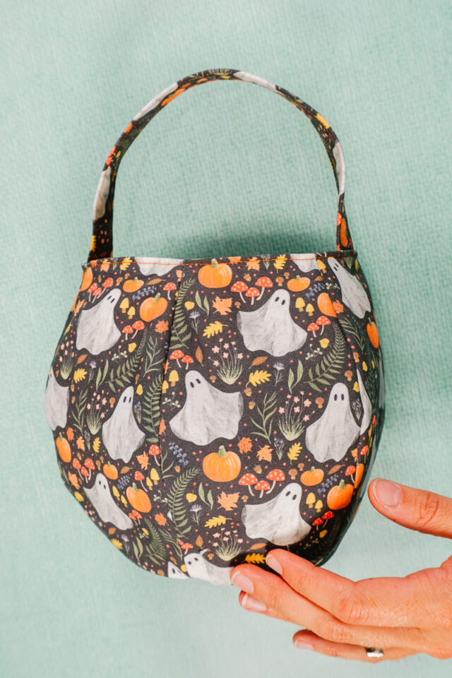 halloween trick or treat basket sewing pattern