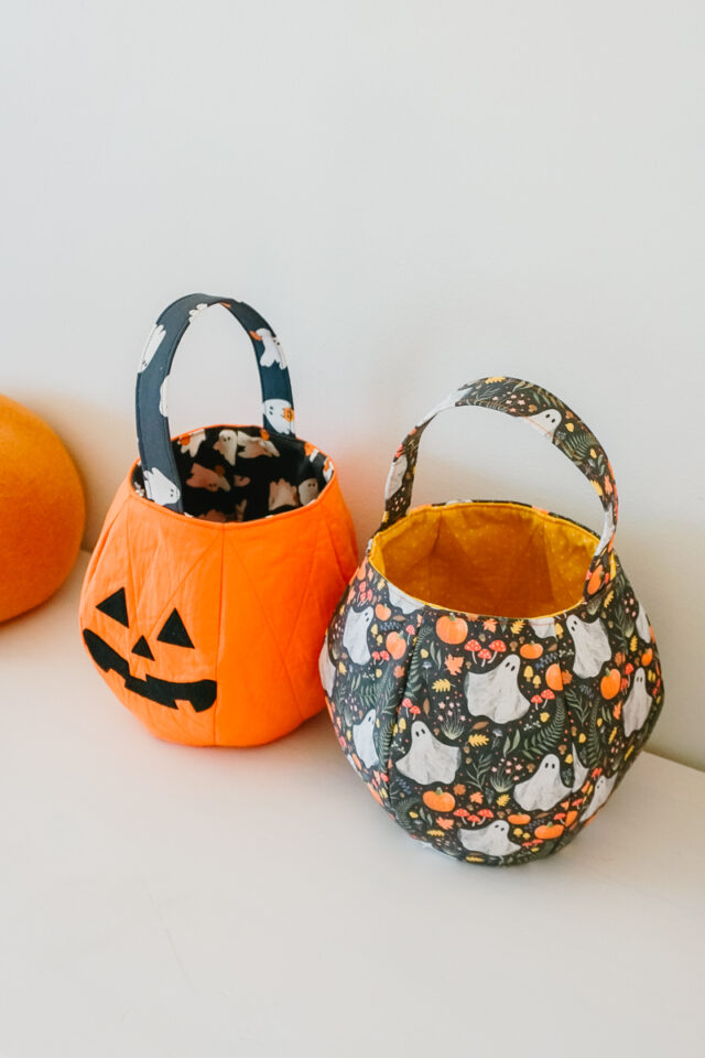 halloween trick or treat basket sewing pattern