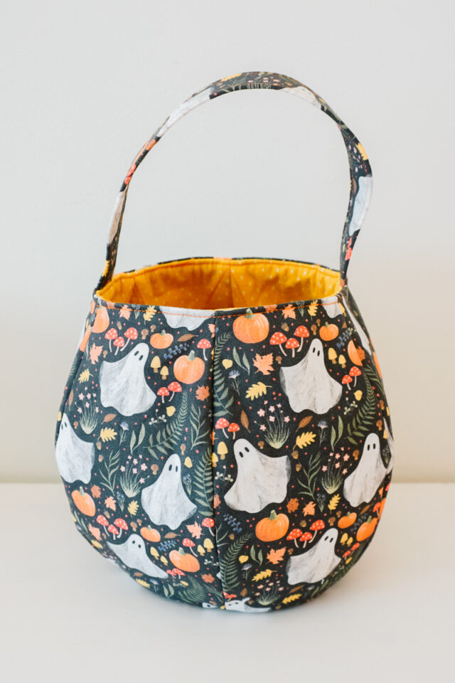 halloween trick or treat basket sewing pattern