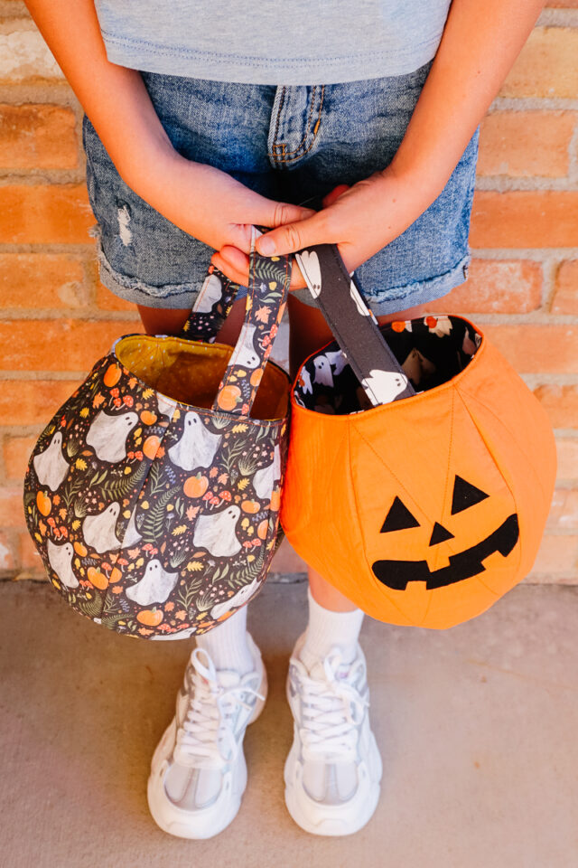 halloween trick or treat basket sewing pattern
