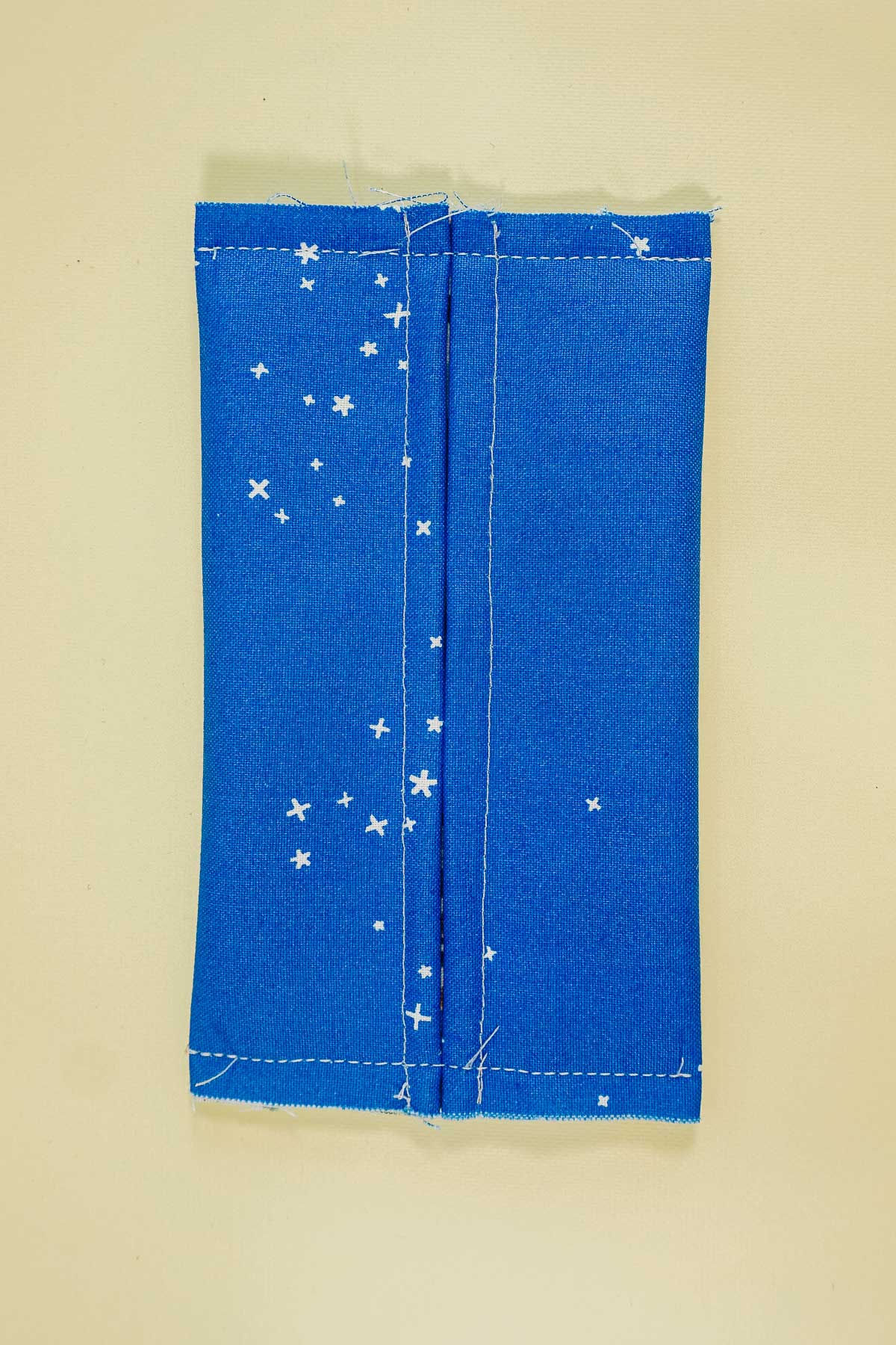 sew each unfinished edges