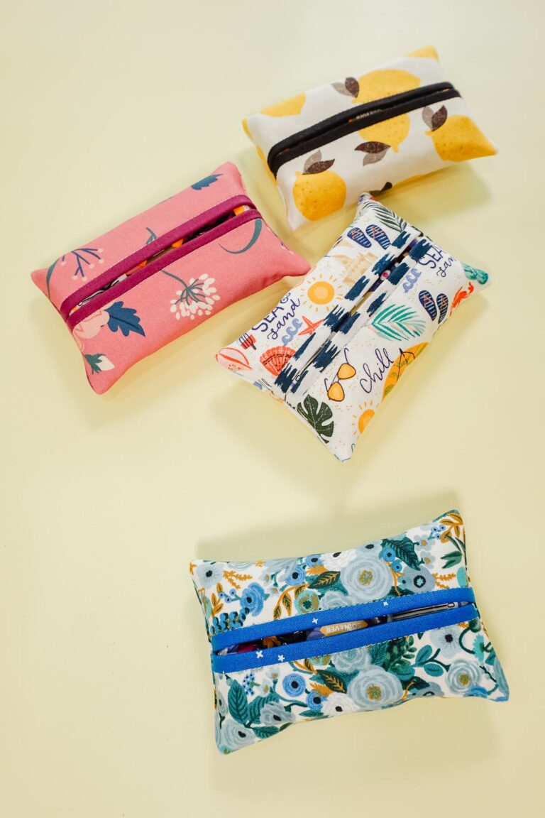 Free Travel Tissue Holder Sewing Pattern