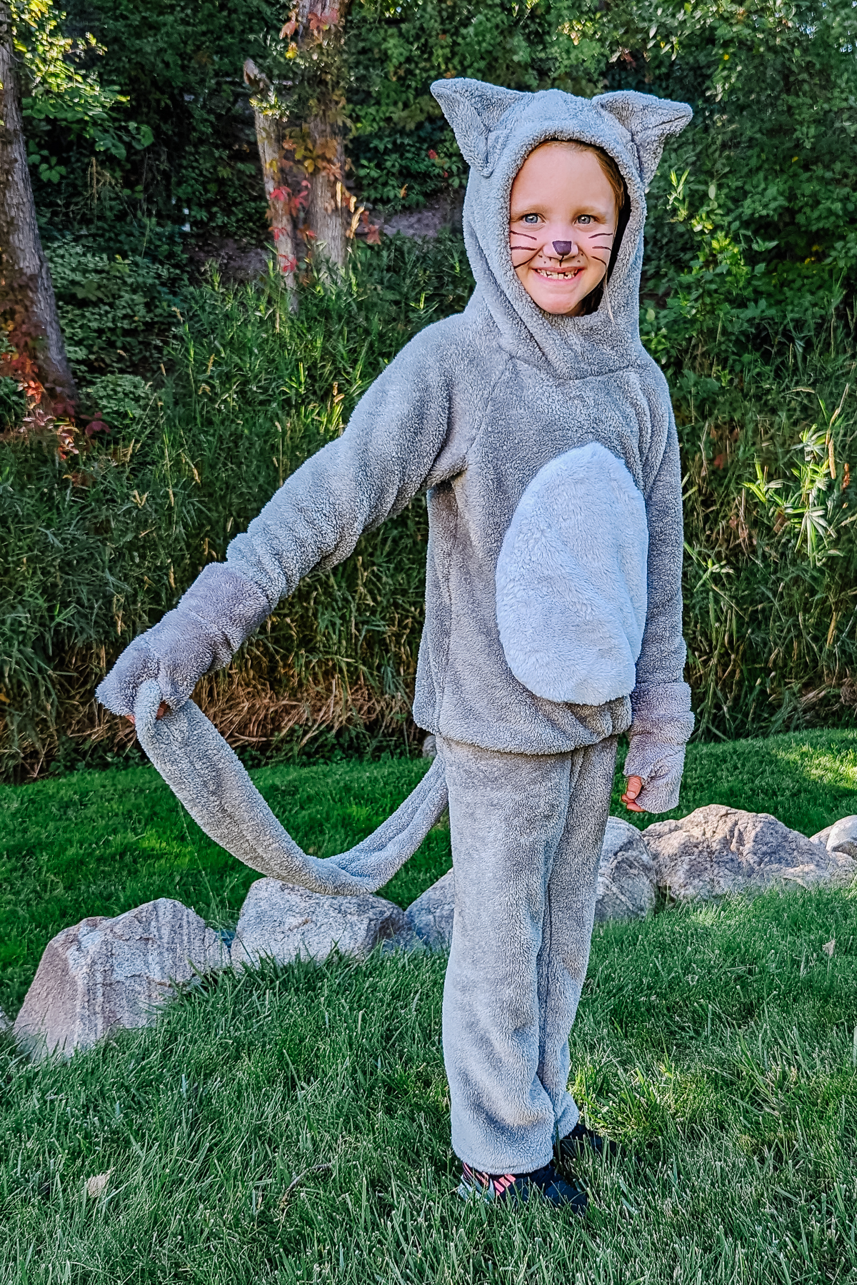 upcycled cat costume diy sew