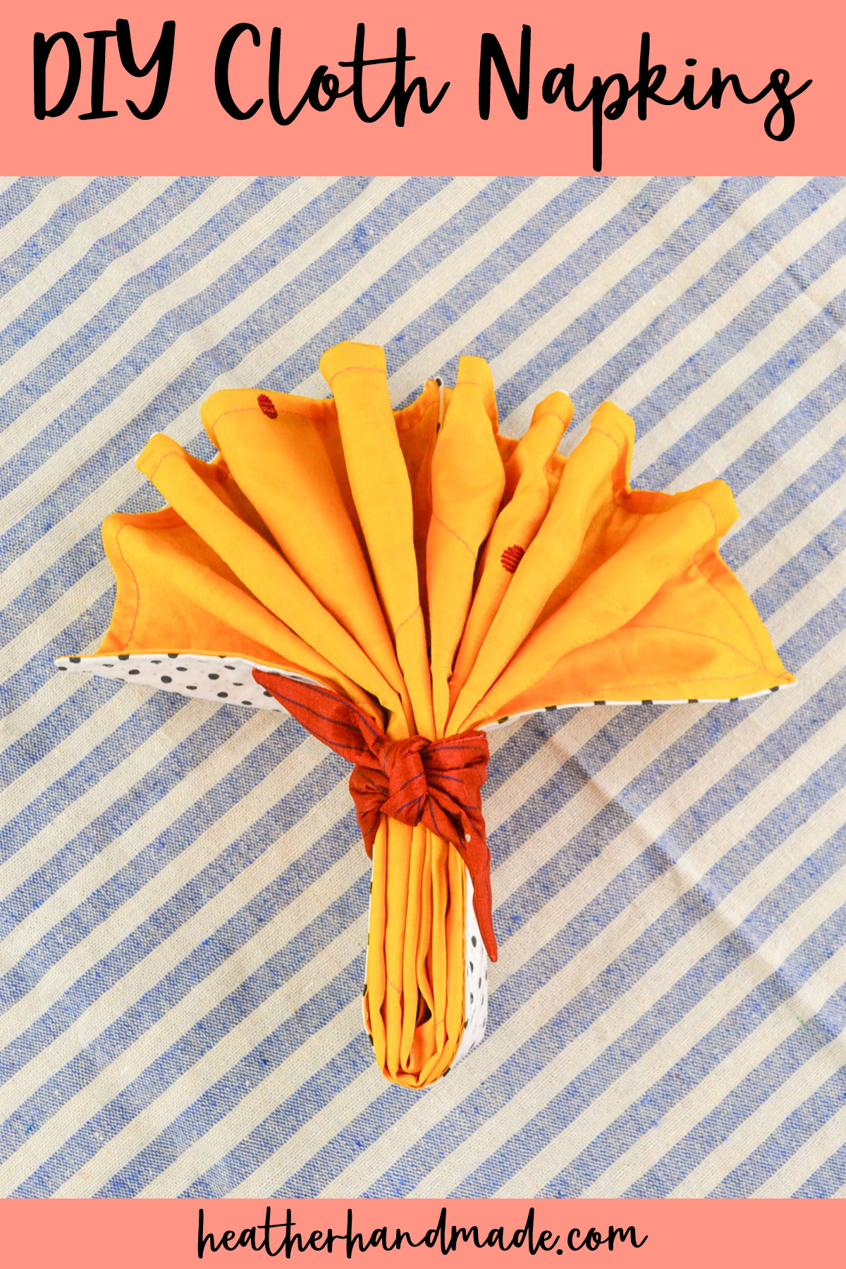 DIY Cloth Napkins for Pretty Tables