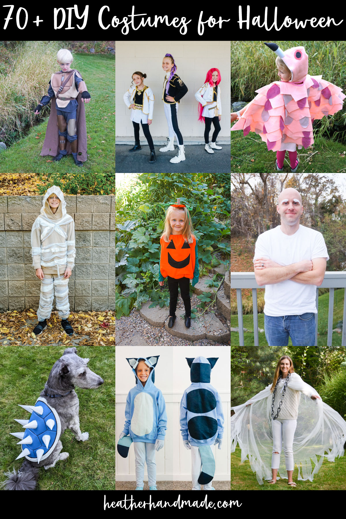 73 DIY Costumes for Halloween for Adults, Kids, and Dogs