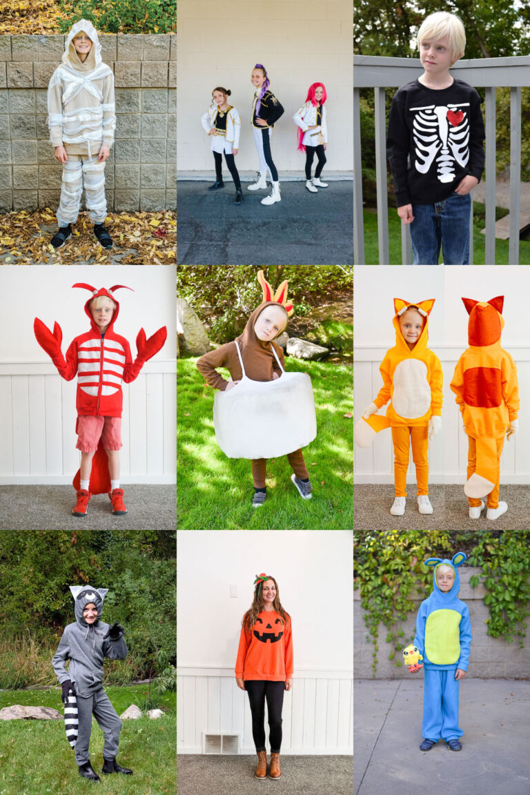 DIY Simple Hoodie Costume Ideas