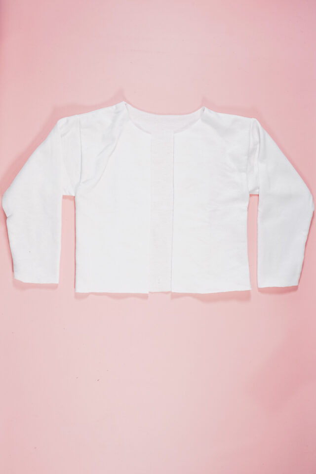 diy white jacket base huntrix costume