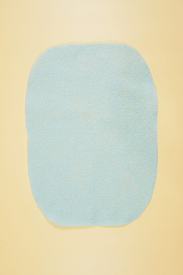 cut out light blue tummy