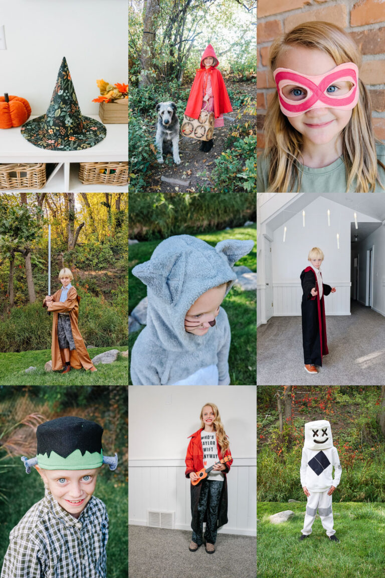 20 Free Costume Sewing Patterns for Kids