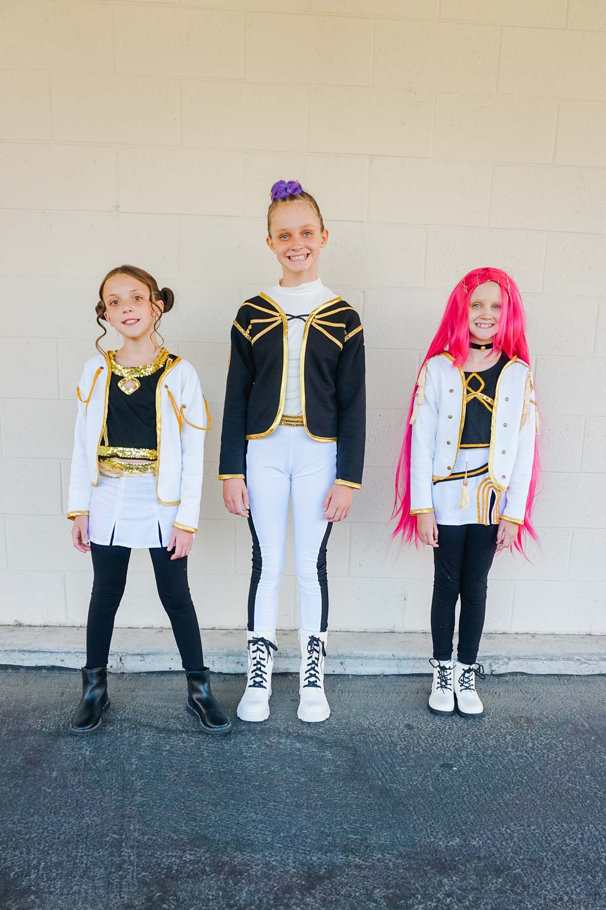 diy huntrix costume kpop demon hunters