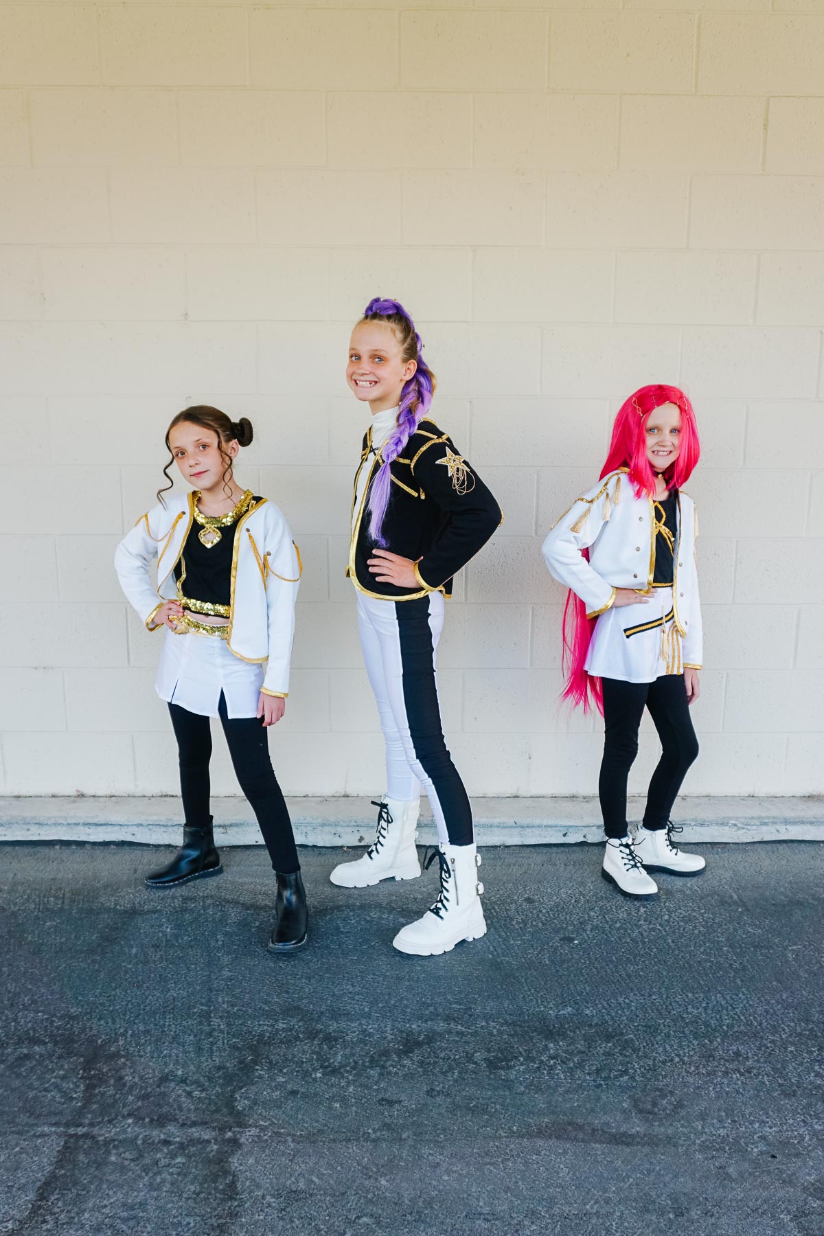 diy huntrix costume kpop demon hunters