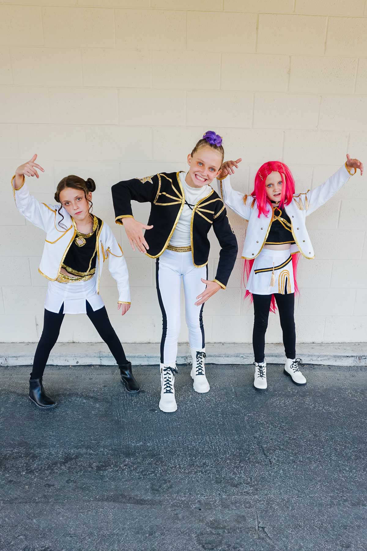 diy huntrix costume kpop demon hunters