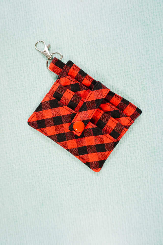 Free Keychain Card Wallet Sewing Pattern