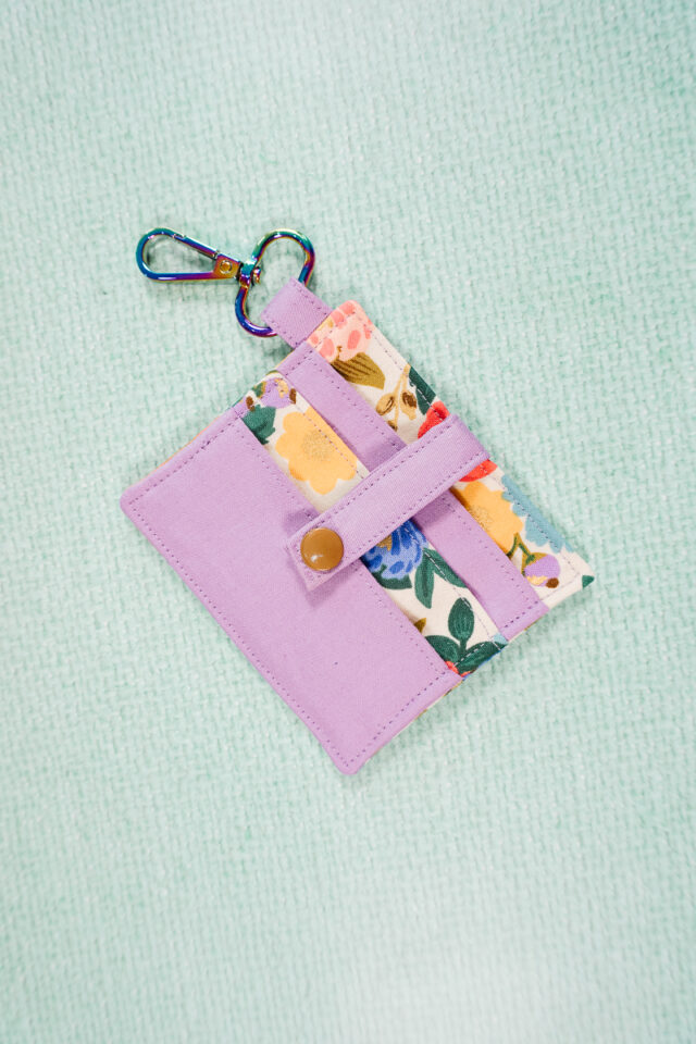 Free Keychain Card Wallet Sewing Pattern