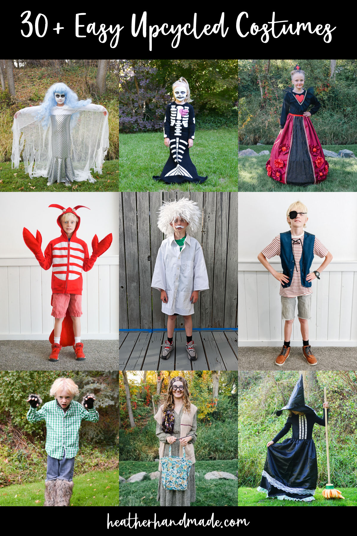 31 Quick and Easy Upcycled Costumes for Halloween