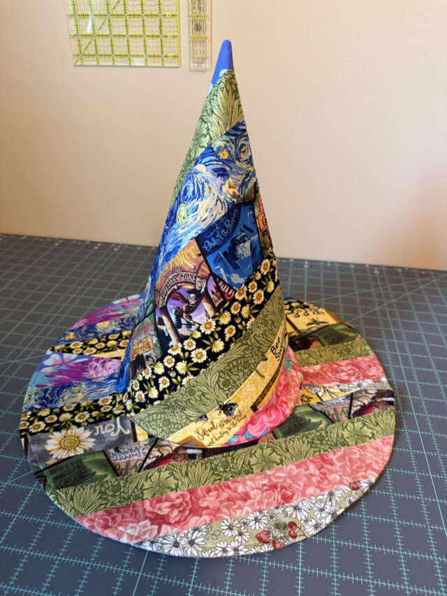 witch hat sewing project