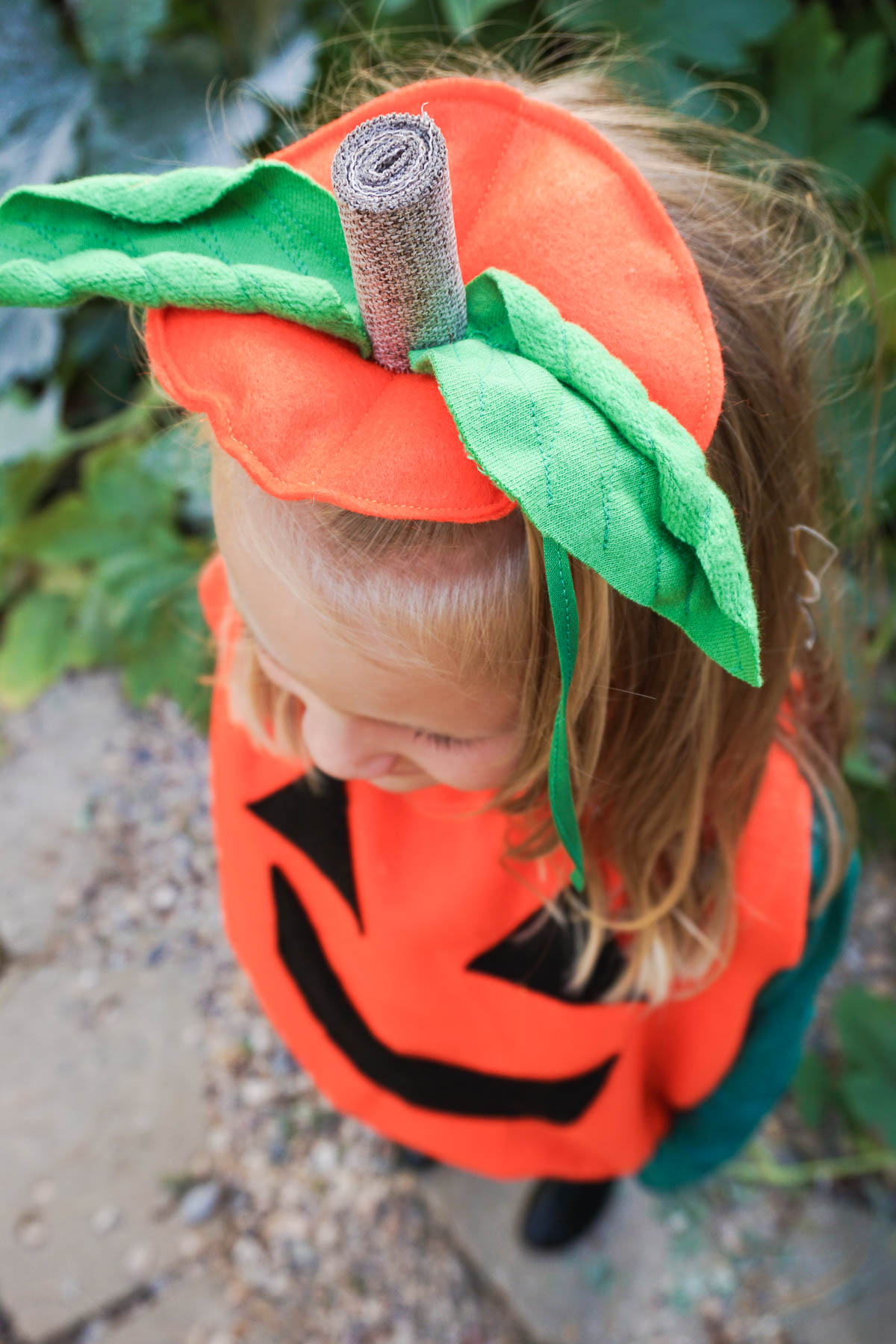 DIY Pumpkin Costume for Kids