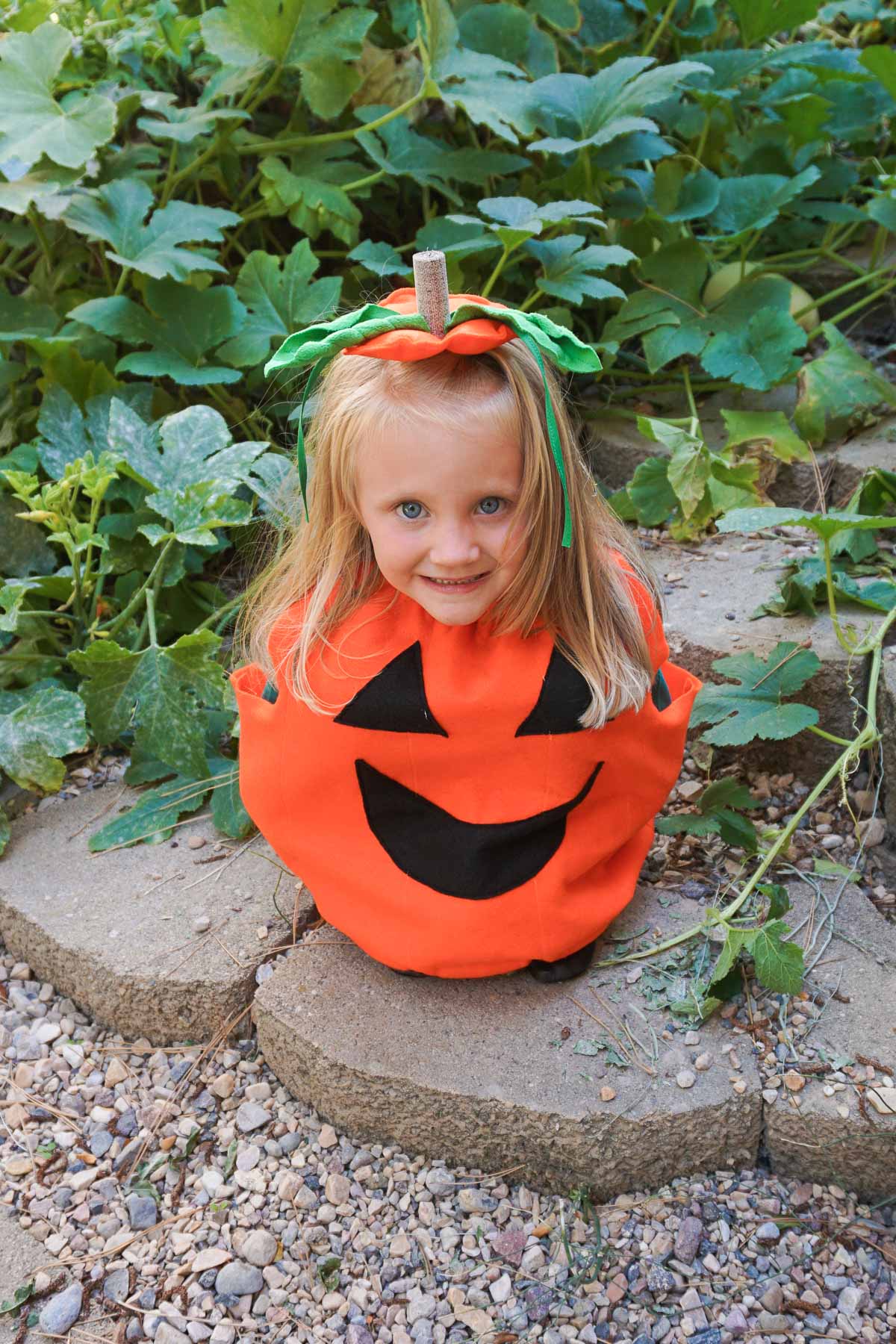 DIY Pumpkin Costume for Kids