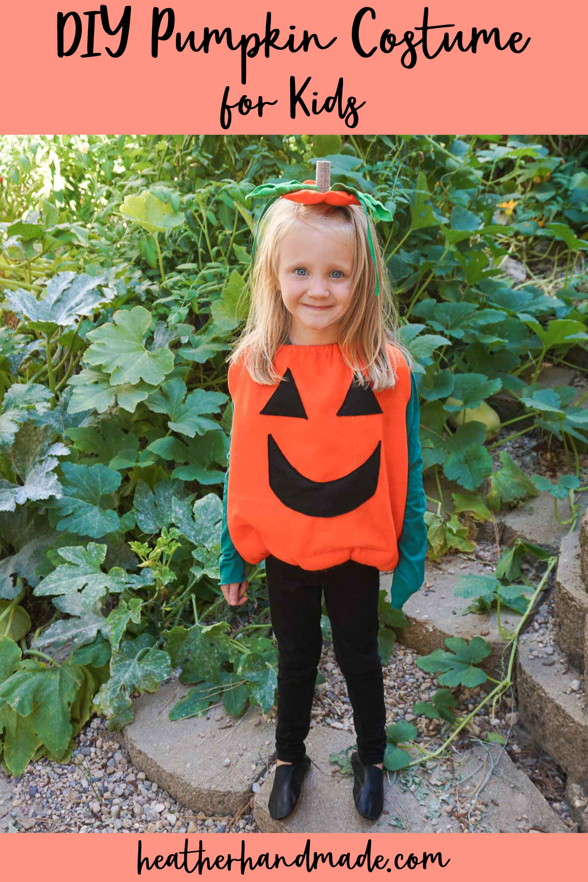 DIY Pumpkin Costume for Kids