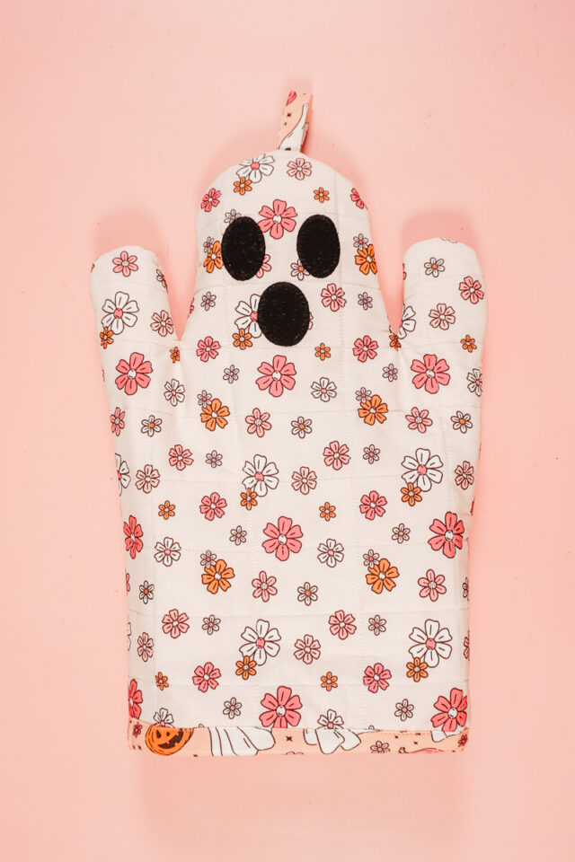 ghost oven mitt pattern