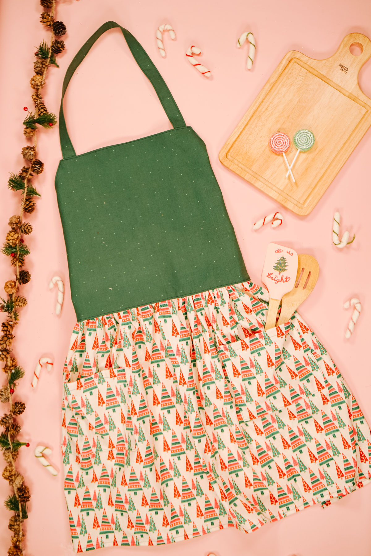 free christmas apron sewing pattern