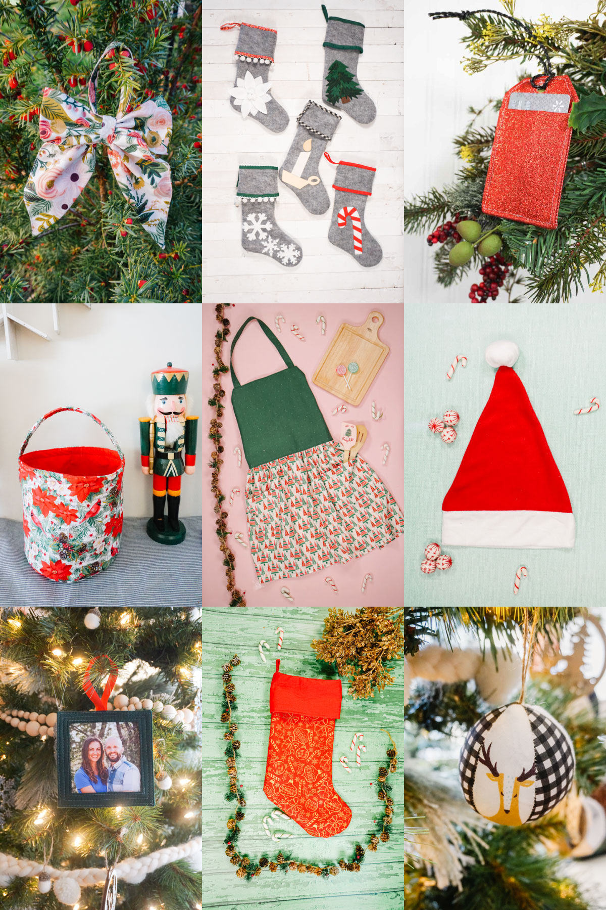 Free Christmas Sewing Patterns