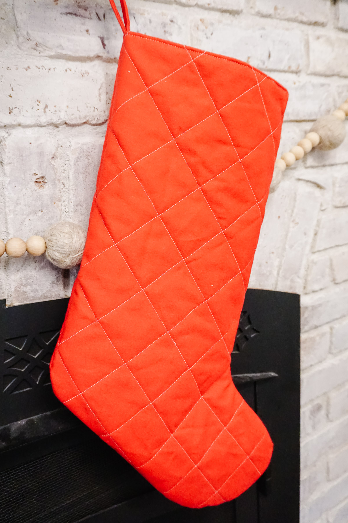 free quilted stocking sewing pattern