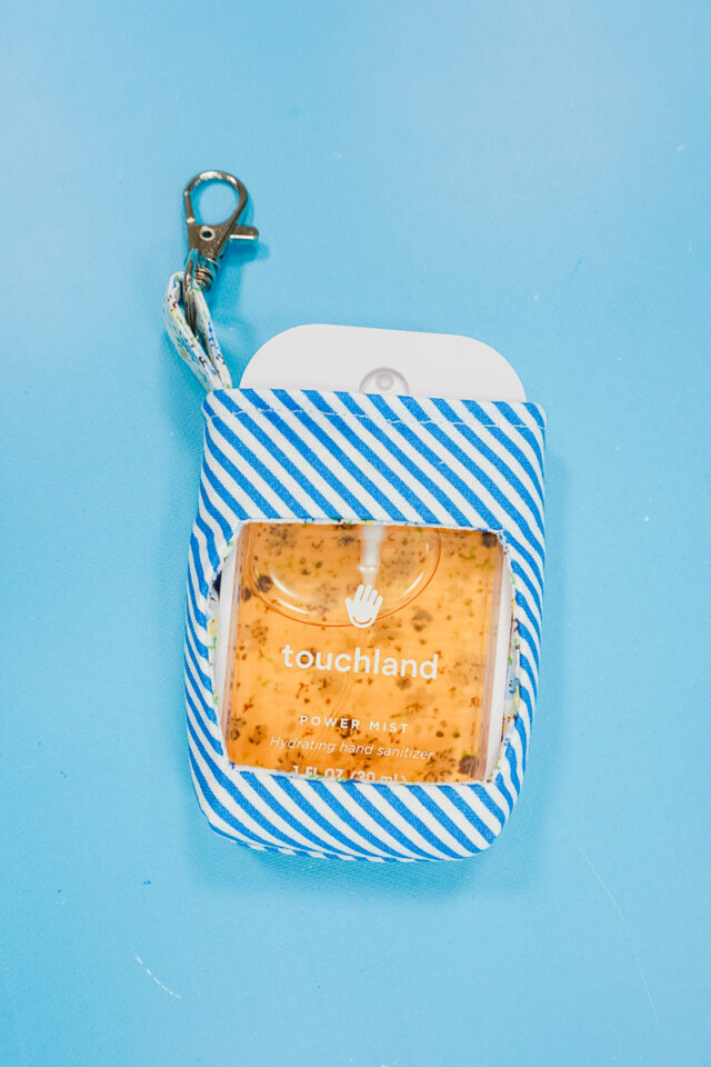 Free Hand Sanitizer Spray Holder Sewing Pattern