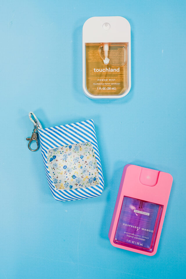 Free Hand Sanitizer Spray Holder Sewing Pattern