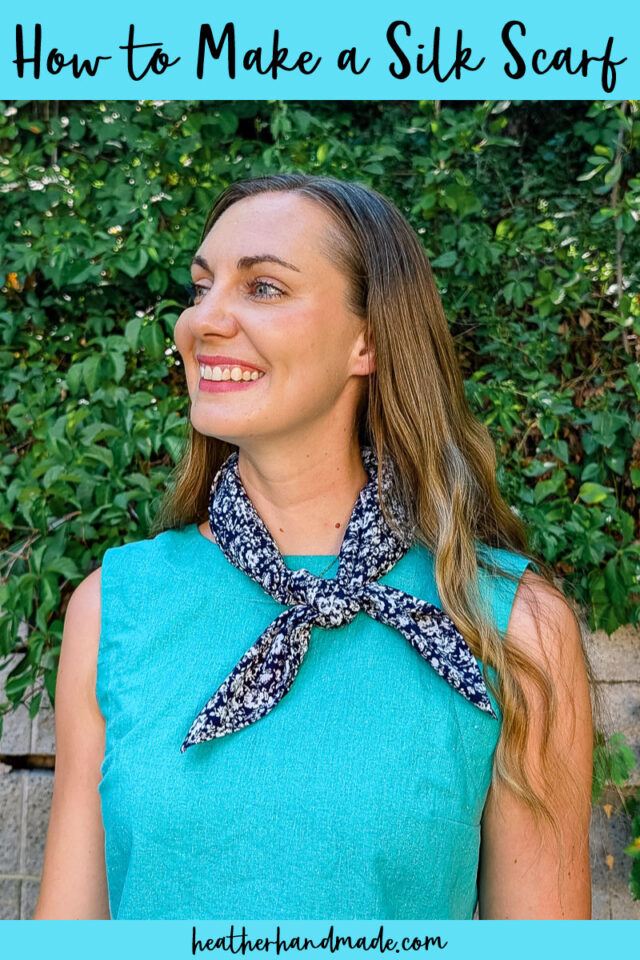 How to Make a Silk Scarf