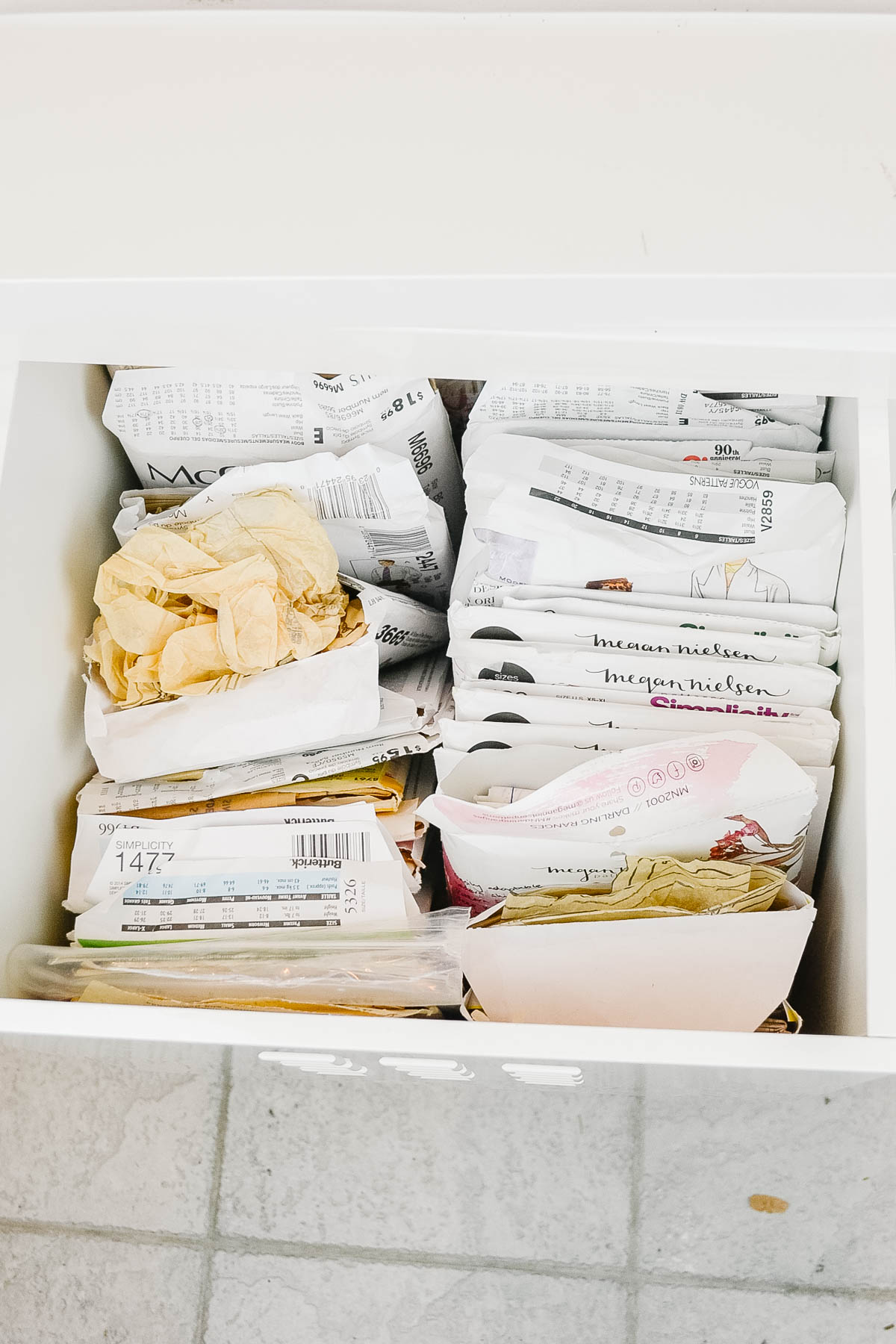kallax sewing pattern storage