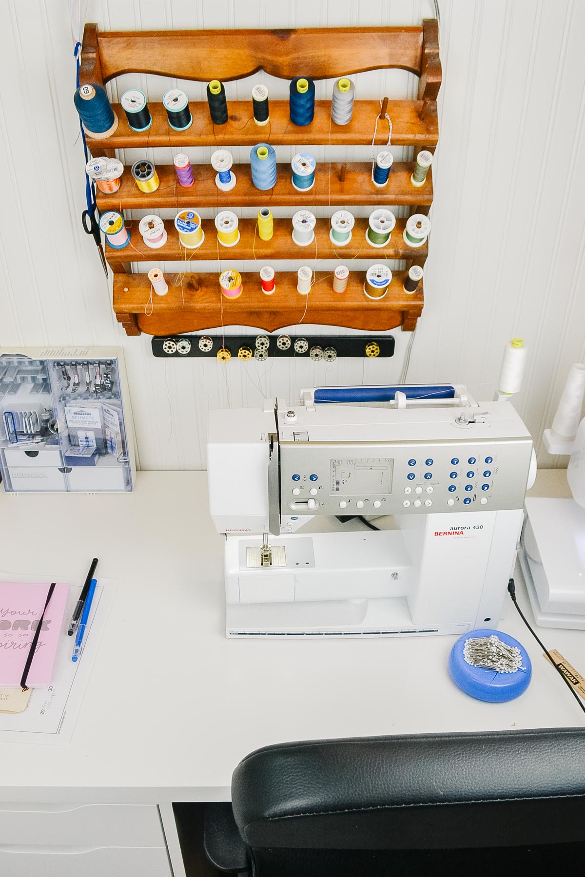 alex sewing machine table