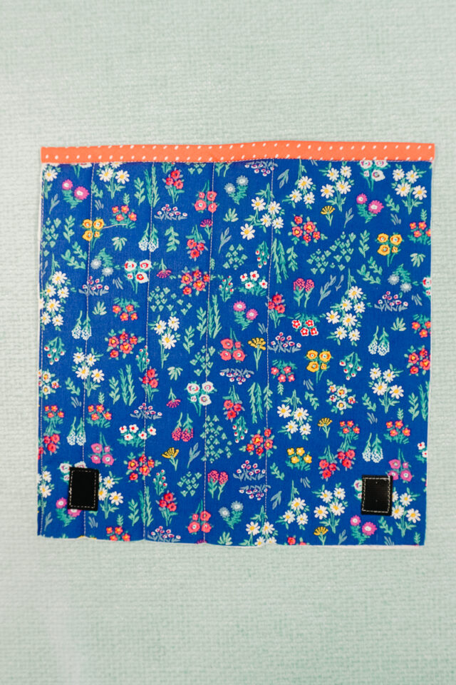 finish top edge of pocket