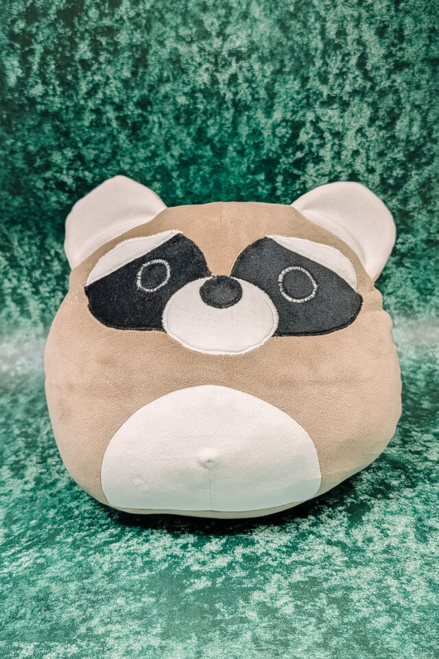 jimothy raccoon squish stuffed animal sewing pattern