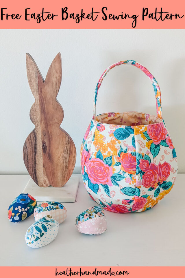 free easter basket sewing pattern