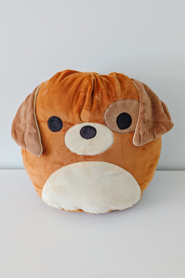 dog squish stuffed animal sewing pattern