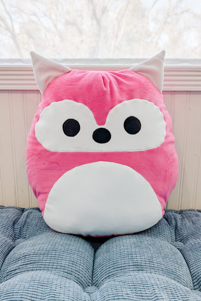 fox squish stuffed animal sewing pattern