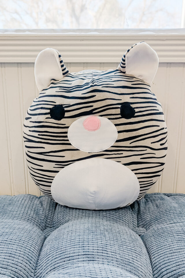 tiger squish stuffed animal sewing pattern