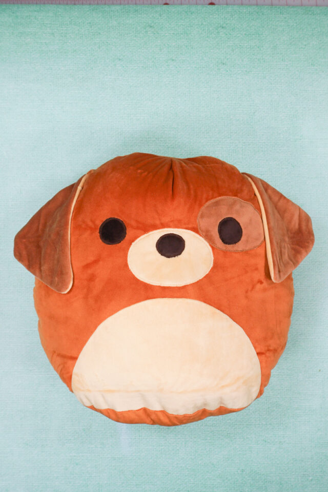 dog squish stuffed animal sewing pattern