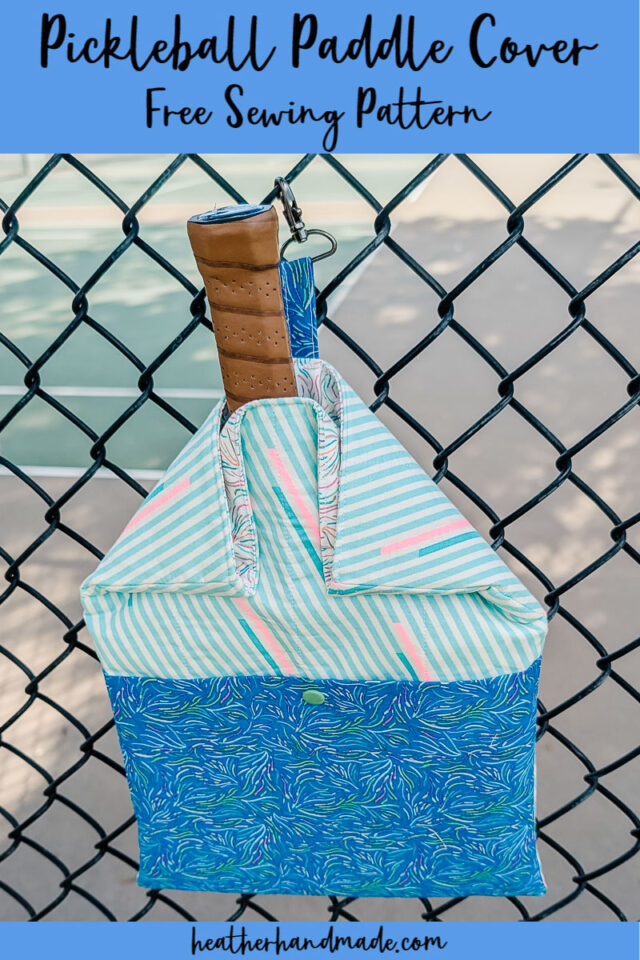 pickleball cover sewing pattern