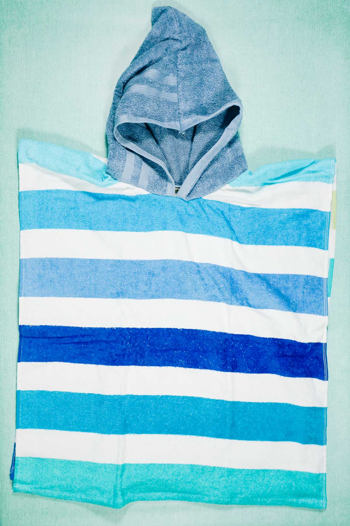 Easy DIY Towel Poncho for Kids