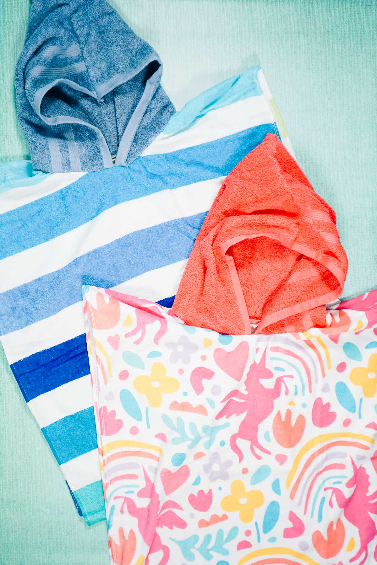 Easy DIY Towel Poncho for Kids