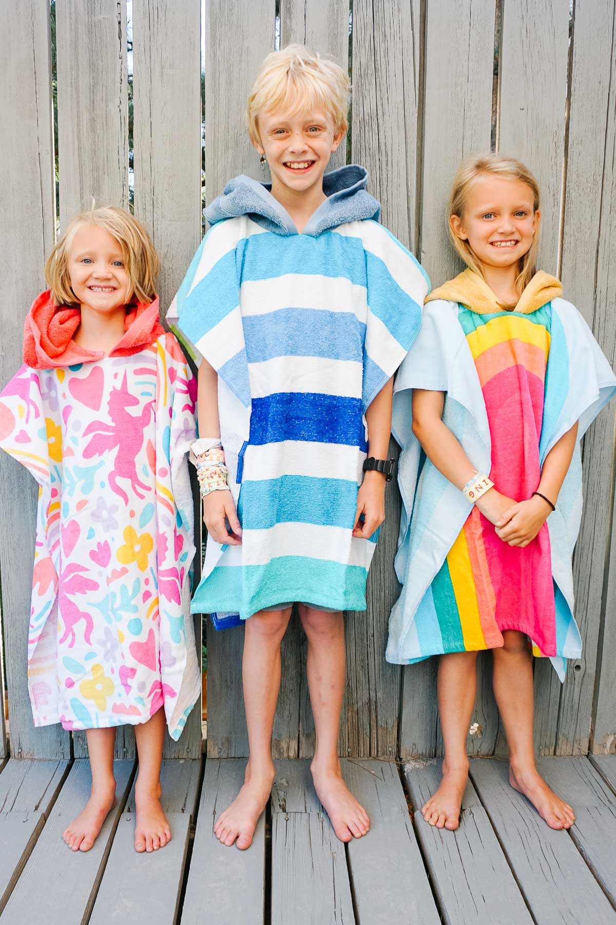 Easy DIY Towel Poncho for Kids