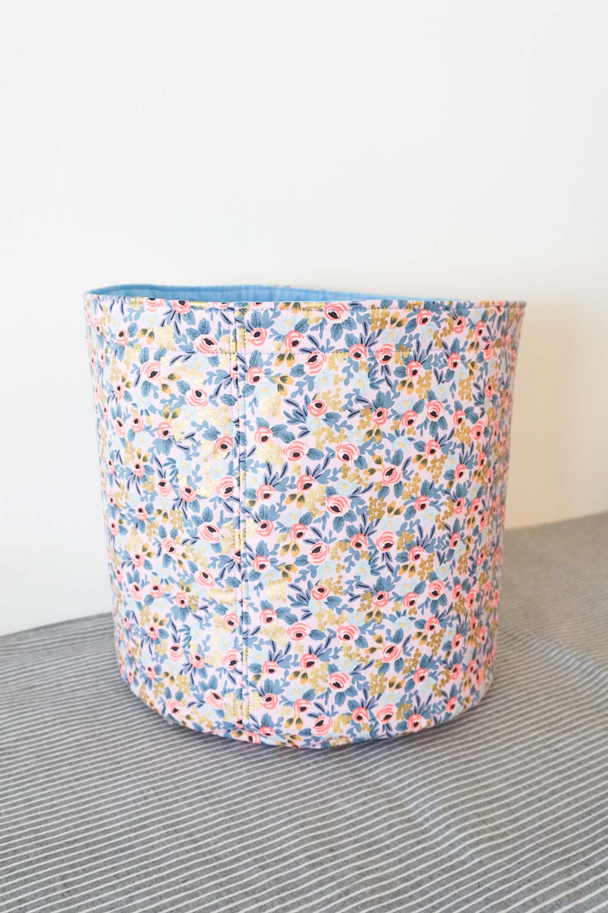 Free Fabric Basket Sewing Pattern